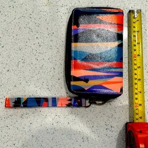 Wander Wallet Alpenglo Wristlet Sunset Colors Zip Around